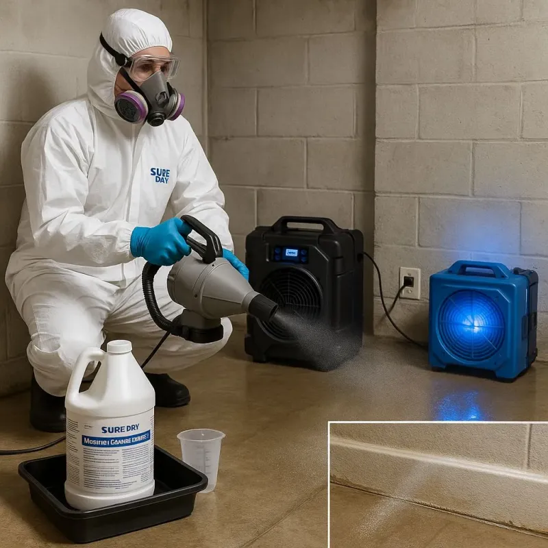 Sanitization and Odor Removal process in Calhoun County, SC