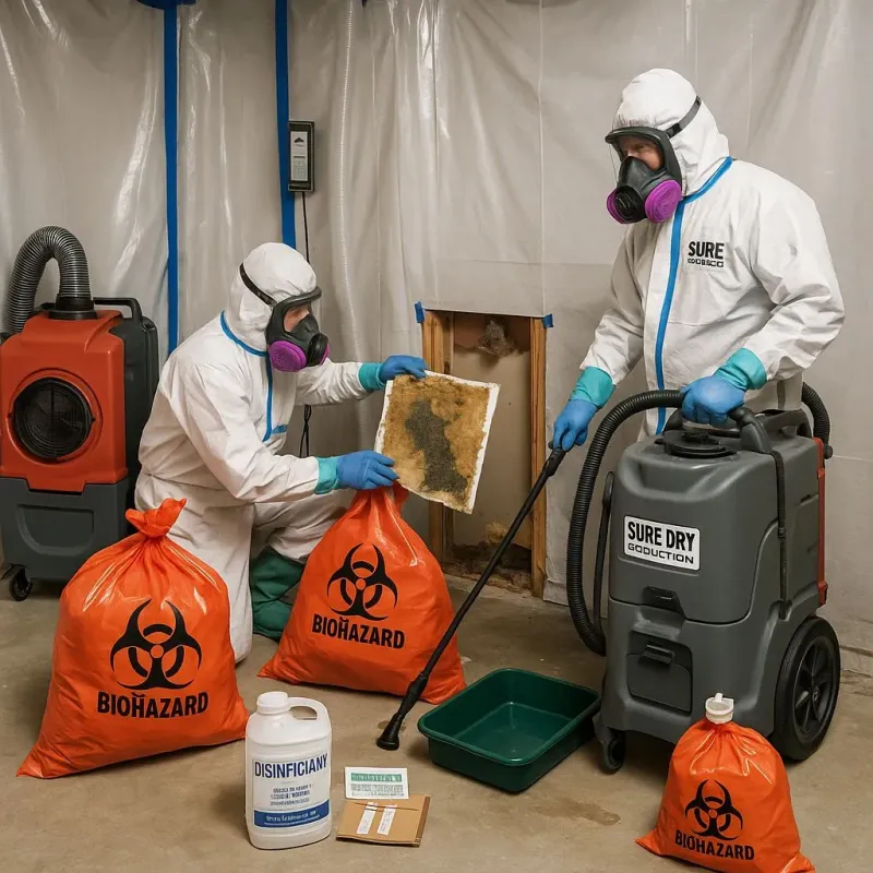 Contaminated Water Handling Protocols process in Calhoun County, SC