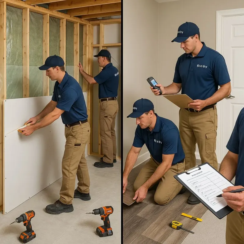 Repairs and Reconstruction process in Calhoun County, SC